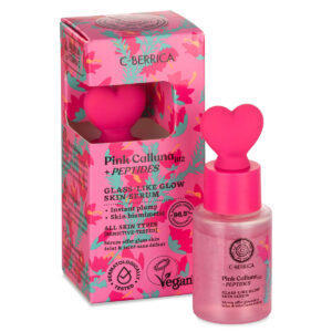 Natura Siberica C-Berrica Pink Calluna "Glass-Like" Ragyogásfokozó szérum - 30ml