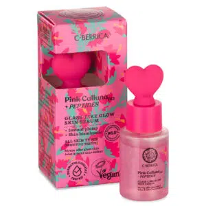 Natura Siberica C-Berrica Pink Calluna "Glass-Like" Ragyogásfokozó szérum - 30ml