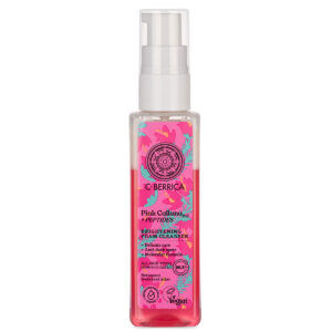 Natura Siberica C-Berrica Pink Calluna Ragyogásfokozó arctisztító hab - 150ml