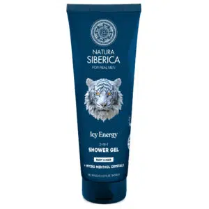 Natura Siberica "Ice Energy” 2 az 1-ben sampon és tusfürdő gél férfiaknak - 200ml