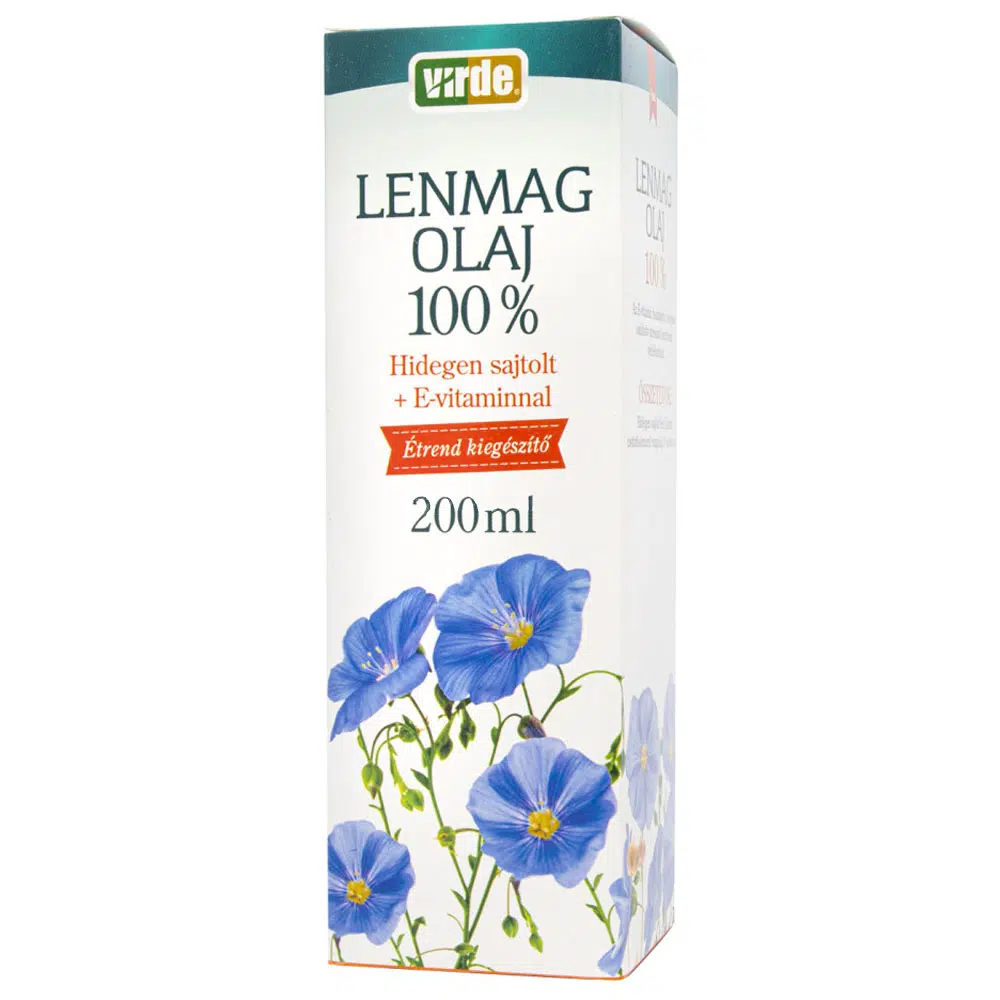 Virde Lenmagolaj 100% E-vitaminnal - 200ml Virde Lenmagolaj 100% E-vitaminnal - 200ml