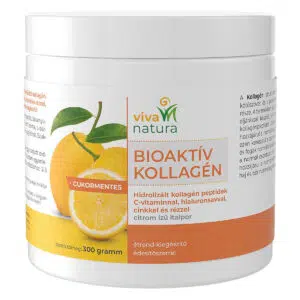 Viva natura Bioaktív Kollagén citrom ízű italpor - 300g