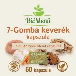 Biomenü bio 7-Gomba keverék kapszula - 60db - Image 3