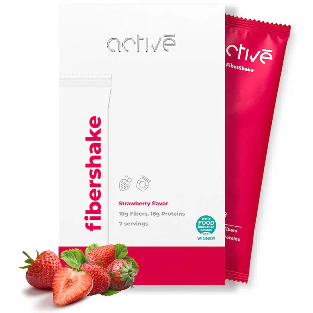 Activé fibershake - Strawberry - 7 adag Activé fibershake - Strawberry - 7 adag