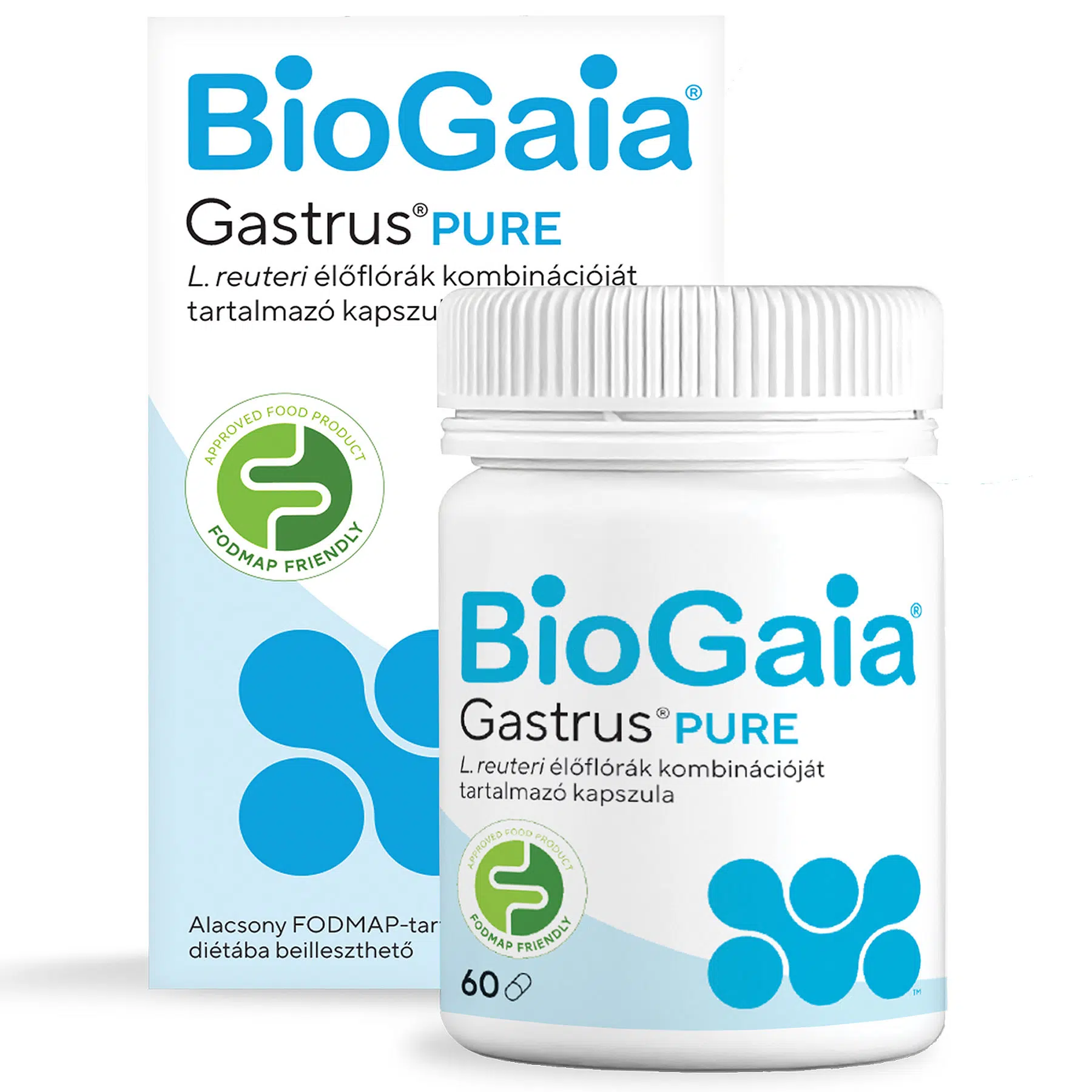 BioGaia Gastrus Pure kapszula - 60db BioGaia Gastrus Pure kapszula - 60db