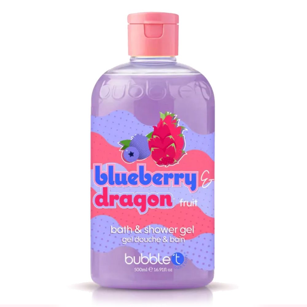 Bubblet Áfonya&Sárkánygyümölcs tusfürdő – 500ml