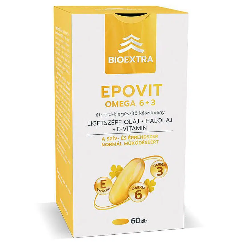 Bioextra epovit PLUSZ ligetszépe+halolaj kapszula 60 db Bioextra epovit PLUSZ ligetszépe+halolaj kapszula 60 db