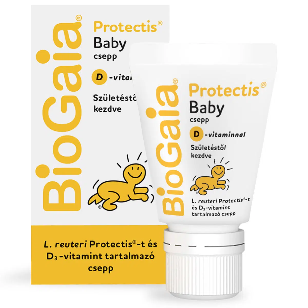 BioGaia Baby csepp + D3-vitamin 5ml BioGaia Baby csepp + D3-vitamin 5ml