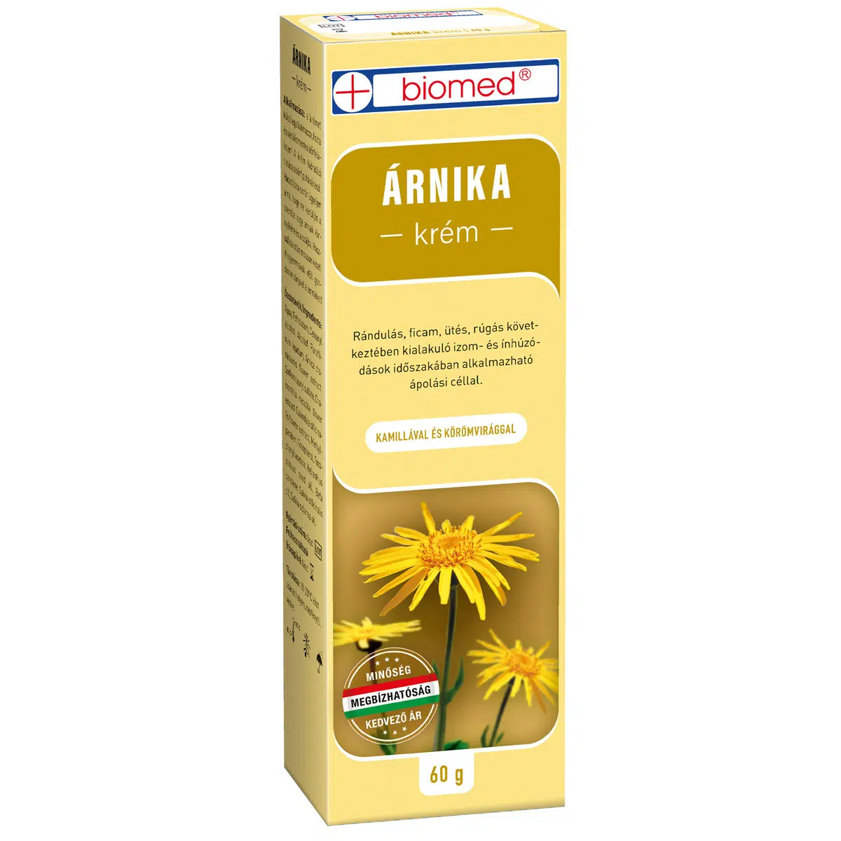 Biomed árnika krém 60g Biomed árnika krém 60g