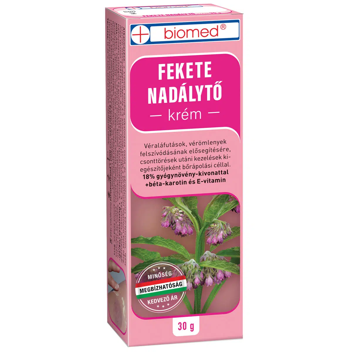 Biomed feketenadálytő krém 30 g Biomed feketenadálytő krém 30 g