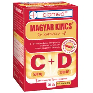 Biomed Magyar Kincs C+D vitamin kapszula 60 db