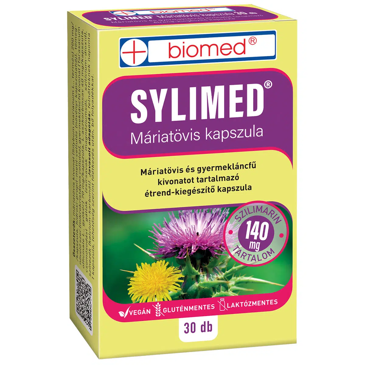 Biomed sylimed máriatövis kapszula 30 db Biomed sylimed máriatövis kapszula 30 db