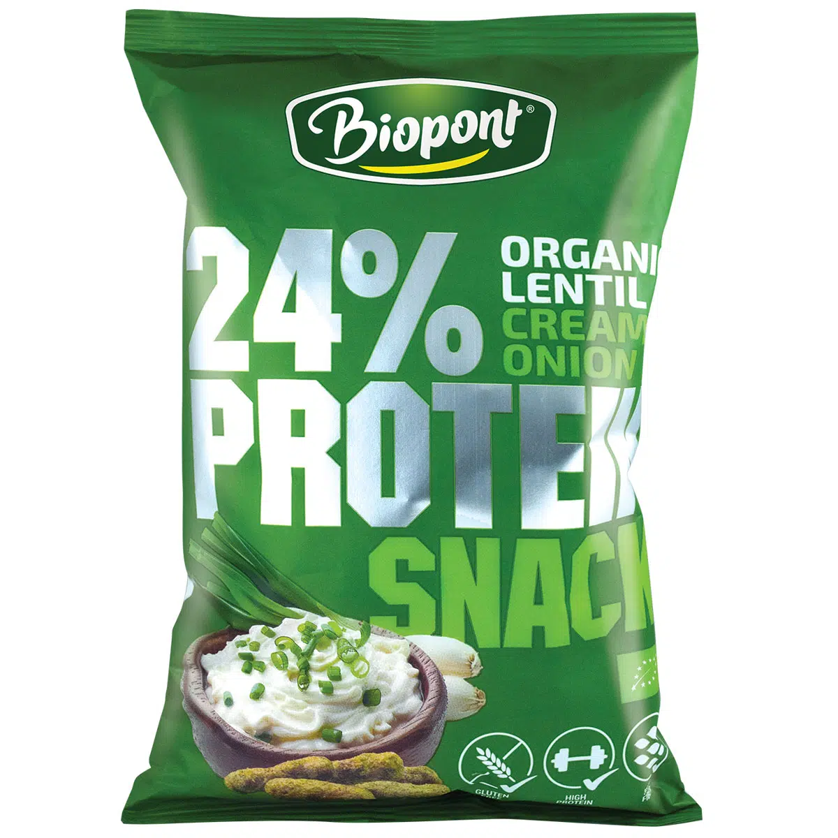 Biopont Protein Snack joghurtos-hagymás (gluténmentes) - 50g Biopont Protein Snack joghurtos-hagymás (gluténmentes) - 50g