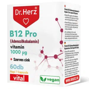 Dr. Herz B12-vitamin Pro kapszula - 60db