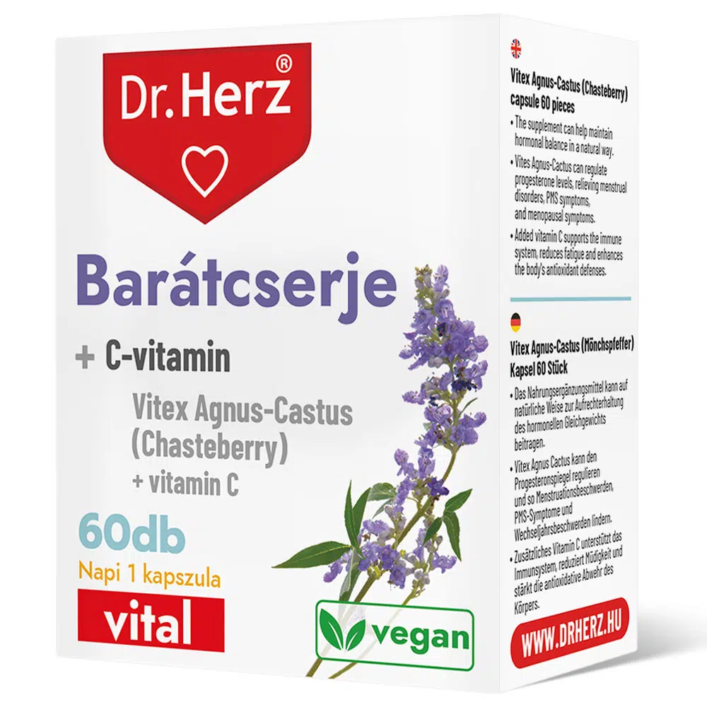Dr. Herz Barátcserje kapszula - 60db Dr. Herz Barátcserje kapszula - 60db