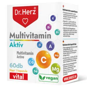 Dr. Herz Multivitamin Aktív kapszula - 60db