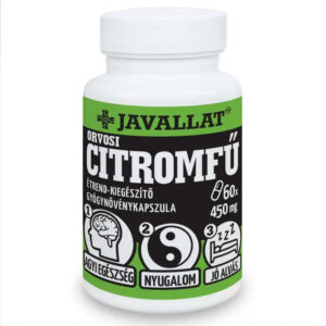 Javallat Orvosi citromfű kapszula 60db