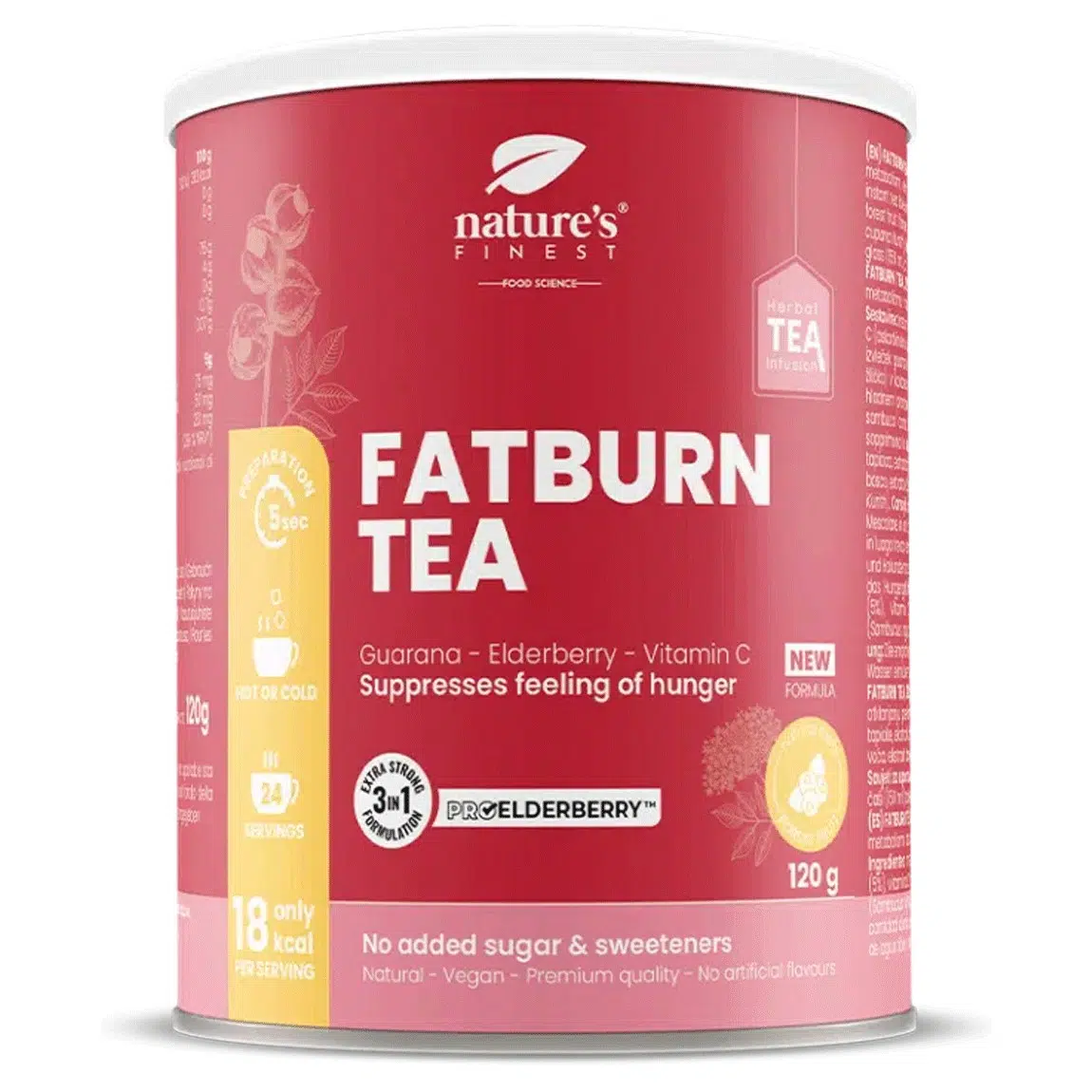 Nature's Finest Fatburn TEA - 120 g Nature's Finest Fatburn TEA - 120 g