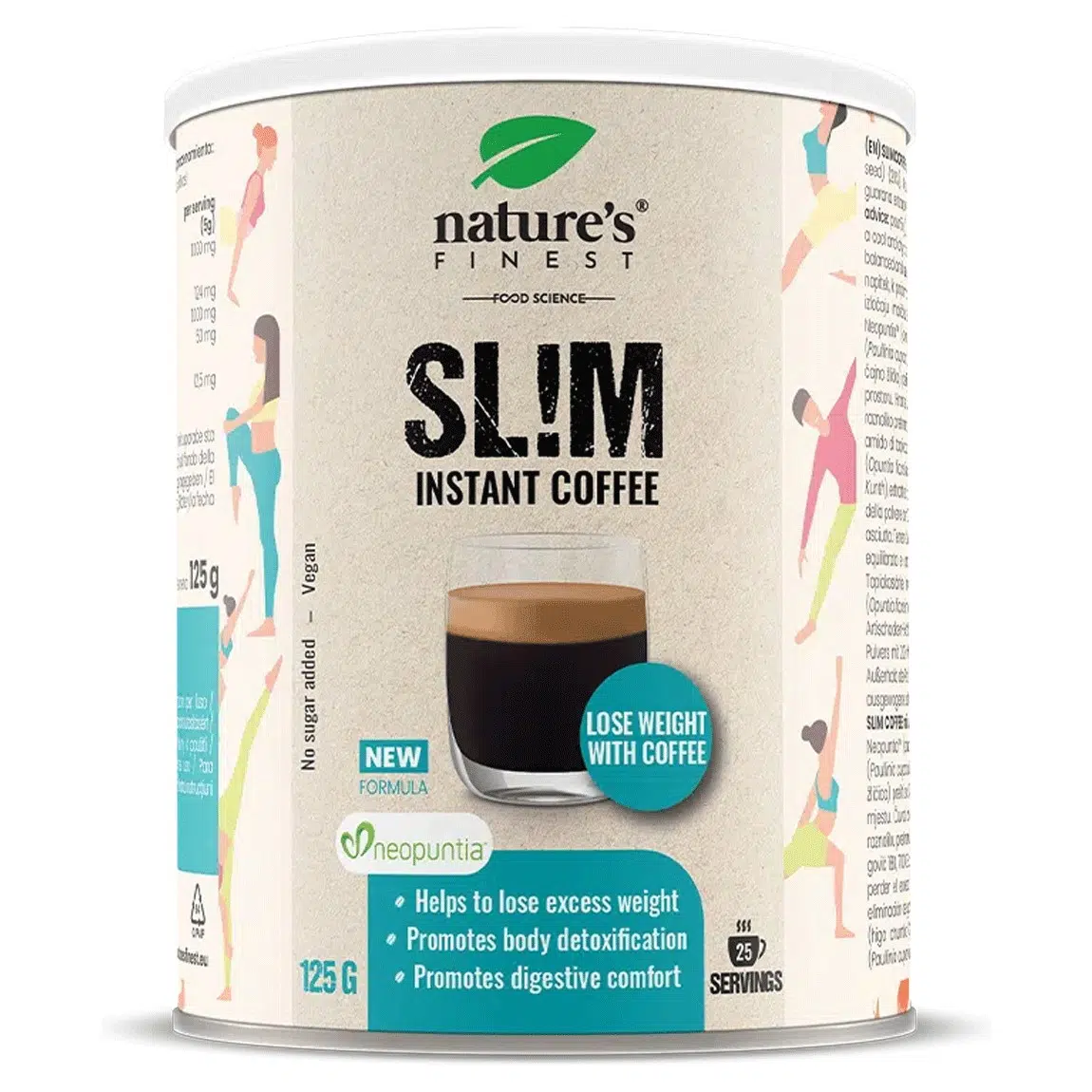 Nature's Finest SLIM Instant coffee - 125 g Nature's Finest SLIM Instant coffee - 125 g