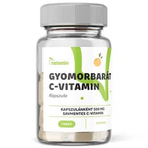 Netamin Gyomorbarát C-vitamin 500mg kapszula 60db