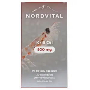 Nordvital Krill Olaj kapszula - 60db