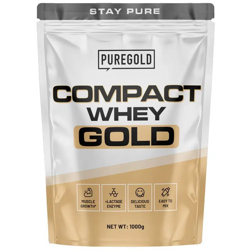 Pure Gold Compact Whey Gold Matcha Latte ízű fehérjepor - 1000g Pure Gold Compact Whey Gold Matcha Latte ízű fehérjepor - 1000g
