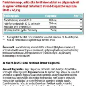 Dr. Herz Máriatövismag kivonat 400mg kapszula - 60db - Image 2