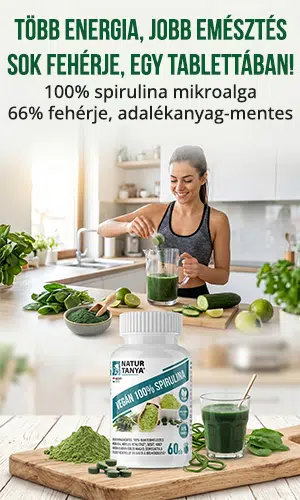 Natur Tanya Vegán 100% Spirulina tabletta