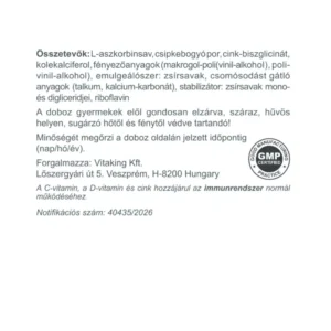 Vitaking C+D+Cink tabletta - 200db - Image 3