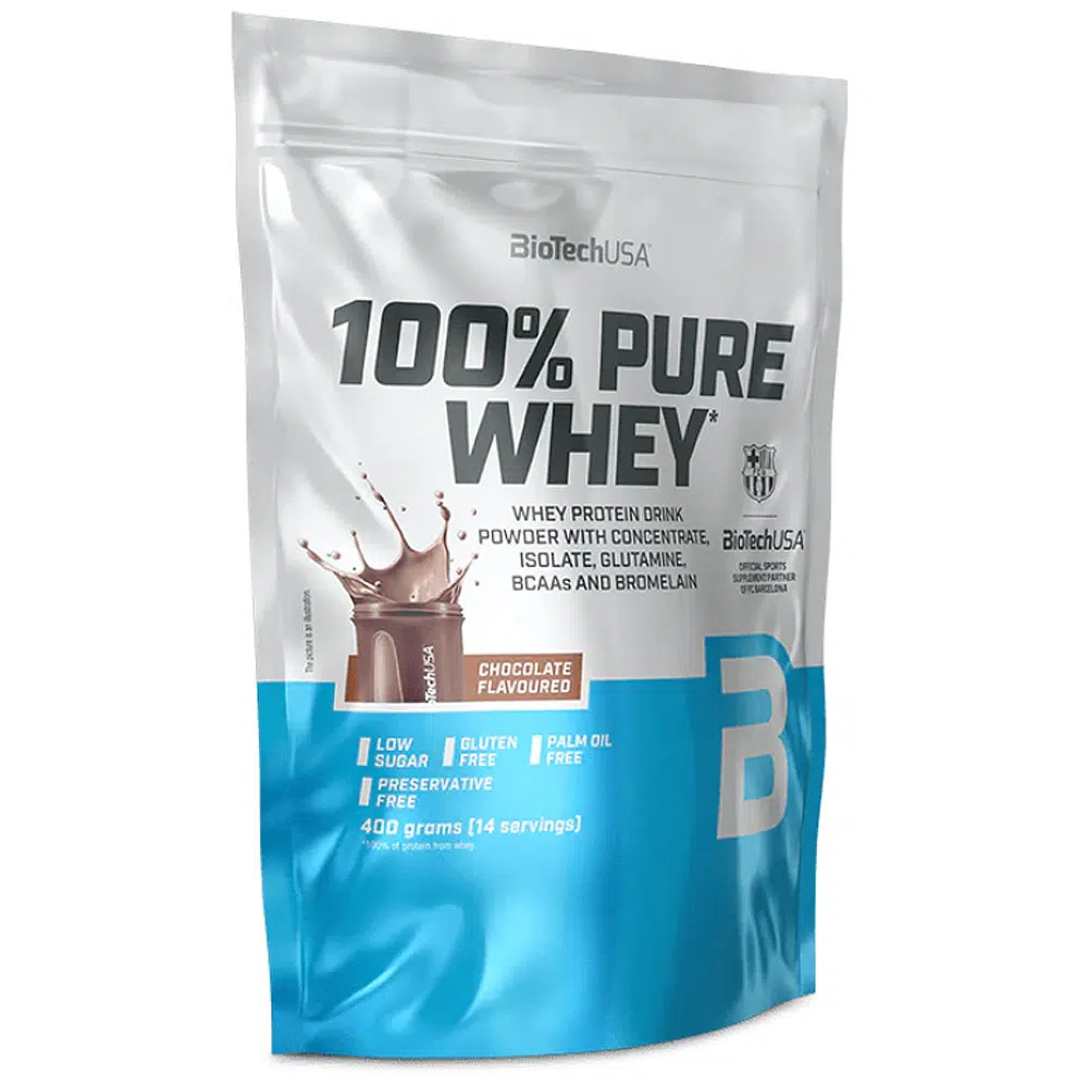 Biotech USA 100% Pure Whey csokoládé - 400g Biotech USA 100% Pure Whey csokoládé - 400g