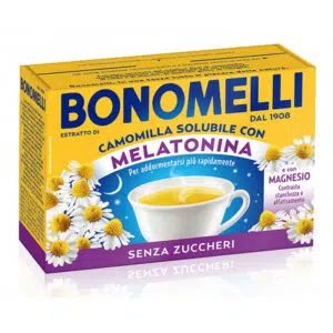 Bonomelli étrend-kiegészítő Melatonin italpor magnéziummal cukormentes (Marnys)– 14 db