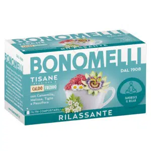 Bonomelli Nyugtató étrend-kiegészítő gyógynövénytea - 16 filter
