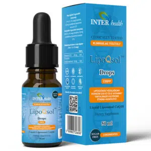 Interhealth Lipo Q Sol Liposzómás vízoldékony Q10 csepp - 50ml