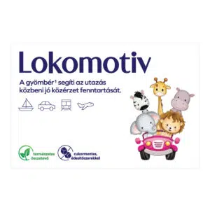 Lokomotiv gyömbér cukormentes szopogató tabletta - 6db
