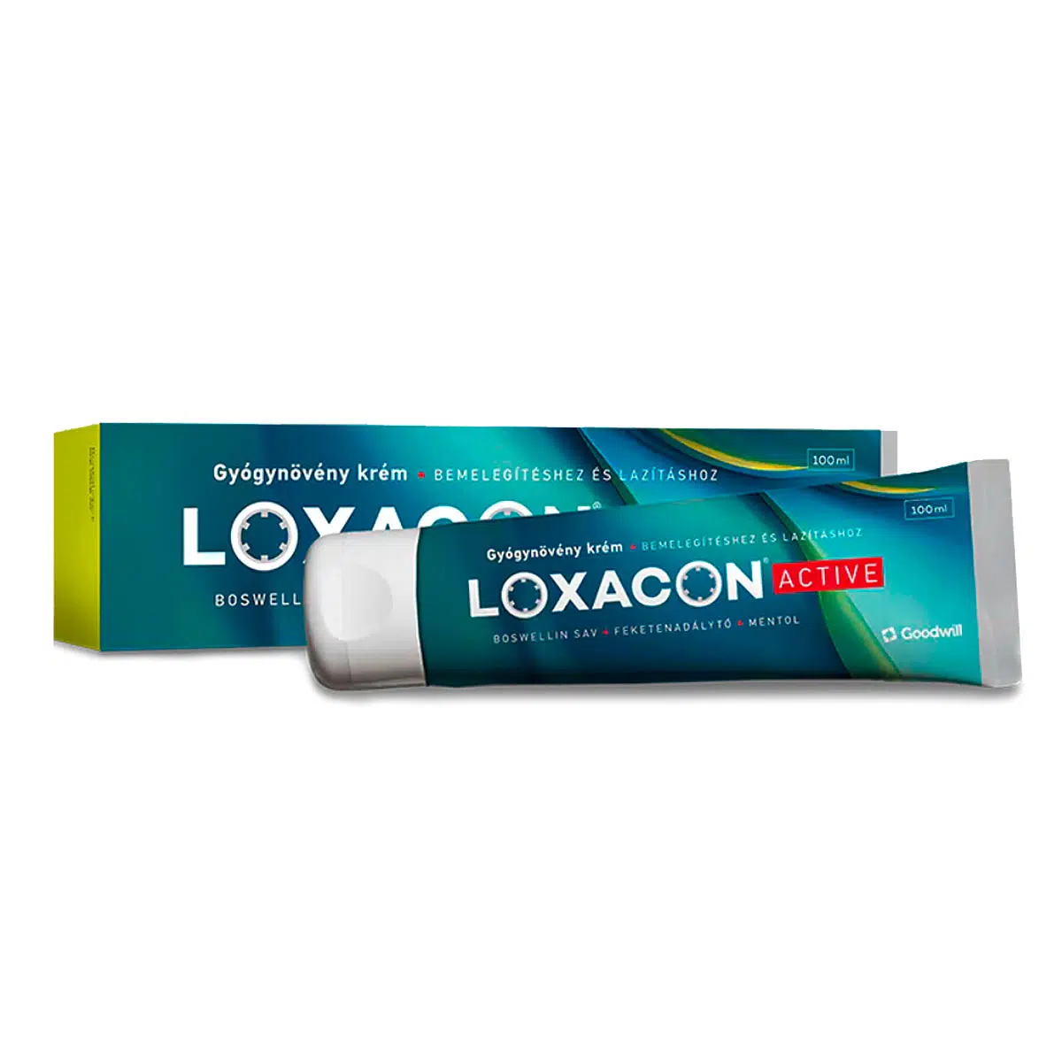 Goodwill Loxacon Active gyógynövény krém - 100ml Goodwill Loxacon Active gyógynövény krém - 100ml