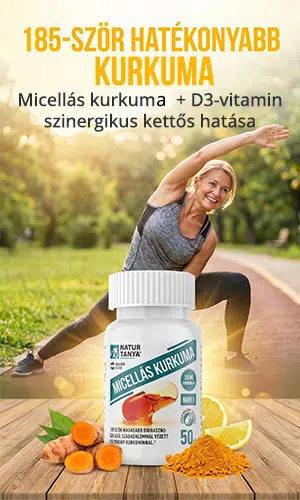 Natur Tanya Micellás kurkuma kapszula