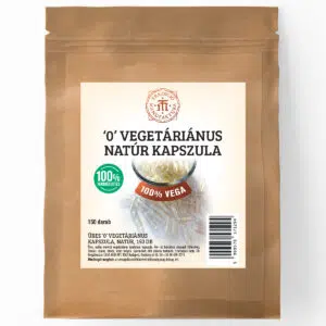 T.M. Tradició Manufaktúra Vegetáriánus Üres kapszula - 150db