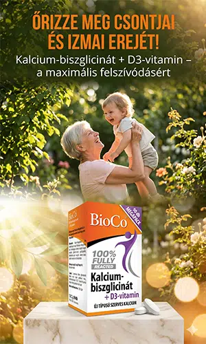 BioCo Kalcium-biszglicinát+D3-vitamin filmtabletta