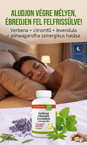 Interherb XXL Verbena+Citromfű+Levendula+Ashwagandha tabletta