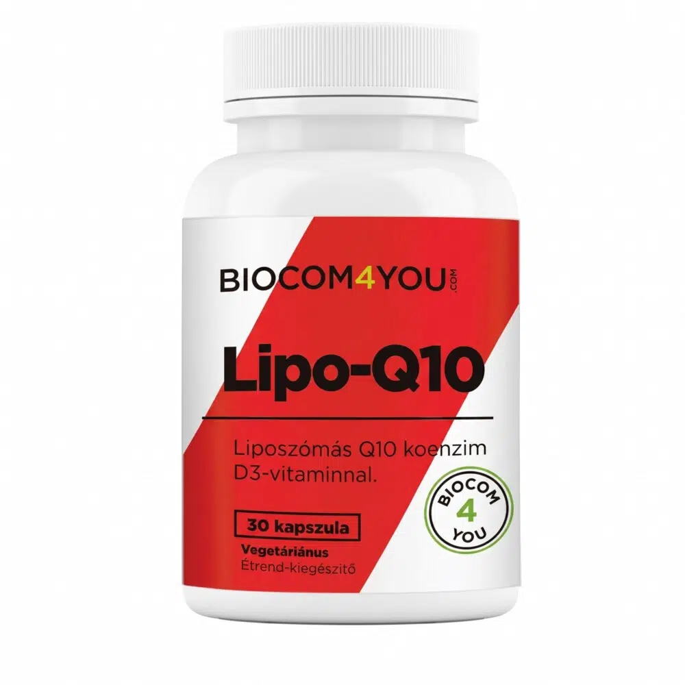 Biocom4You Lipo-Q10 100mg kapszula 30db Biocom4You Lipo-Q10 100mg kapszula 30db