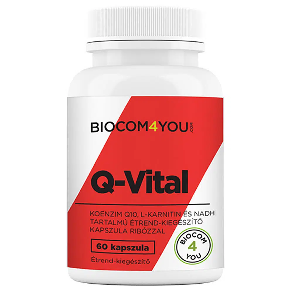 Biocom4You Q-Vital (Cardio Health) 60 kapszula Biocom4You Q-Vital (Cardio Health) 60 kapszula