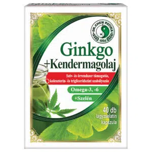 Dr. Chen Ginkgo Biloba+kendermagolaj lágyzselatin kapszula - 40db