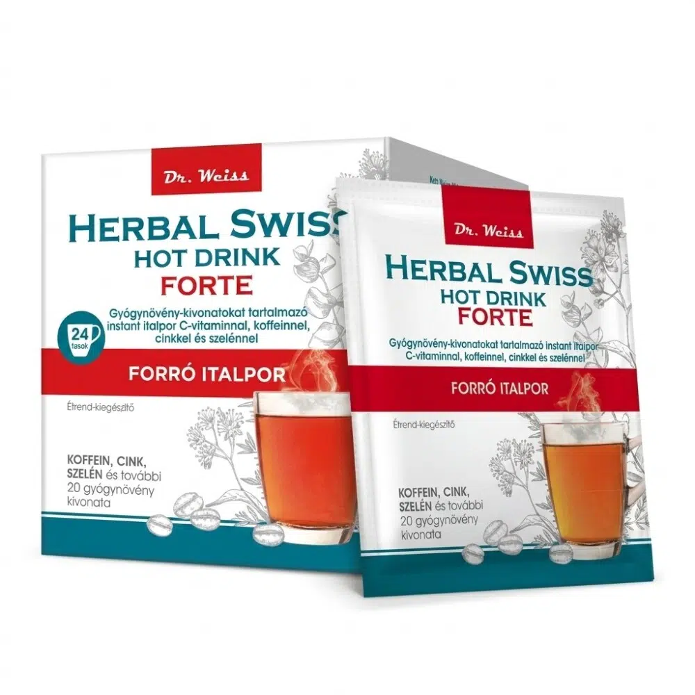 Herbal Swiss Hot Drink FORTE Instant italpor 24db (FORTE) Herbal Swiss Hot Drink FORTE Instant italpor 24db (FORTE)