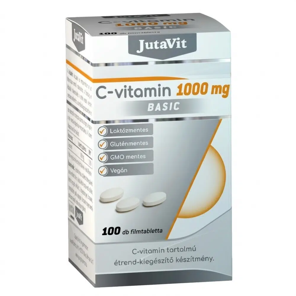 Jutavit C-vitamin 1000mg Basic 100db Jutavit C-vitamin 1000mg Basic 100db