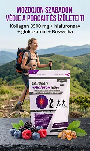 JutaVit Collagen+Hialuron Ízület Erdei gyümölcs ízű italpor