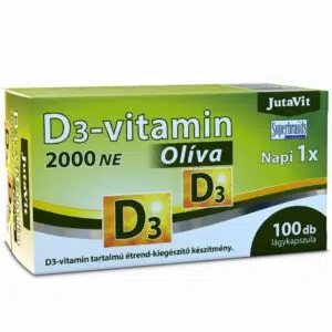 JutaVit D3-vitamin 2000NE Olíva 100db