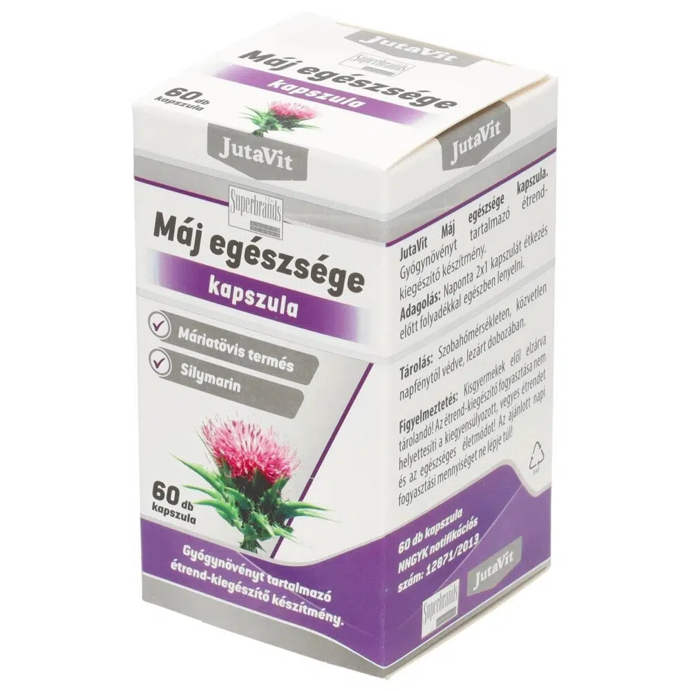Jutavit máj egészsége 60db kapszula Jutavit máj egészsége 60db kapszula