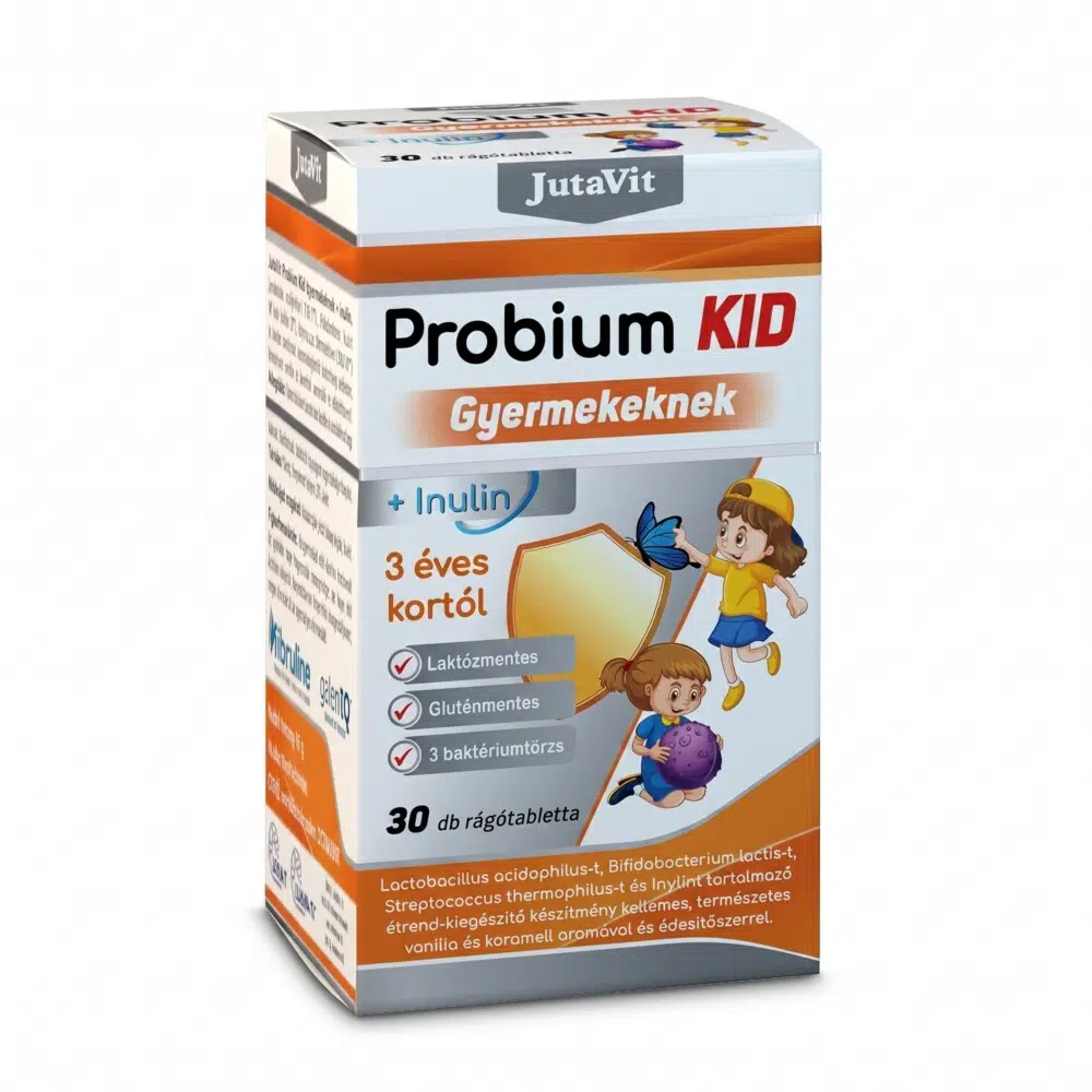 Jutavit Probium Kid Gyermekeknek 30db Jutavit Probium Kid Gyermekeknek 30db