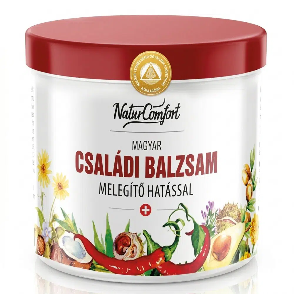 Natur Comfort Magyar Családi Balzsam melegítő hatással - 250ml Natur Comfort Magyar Családi Balzsam melegítő hatással - 250ml