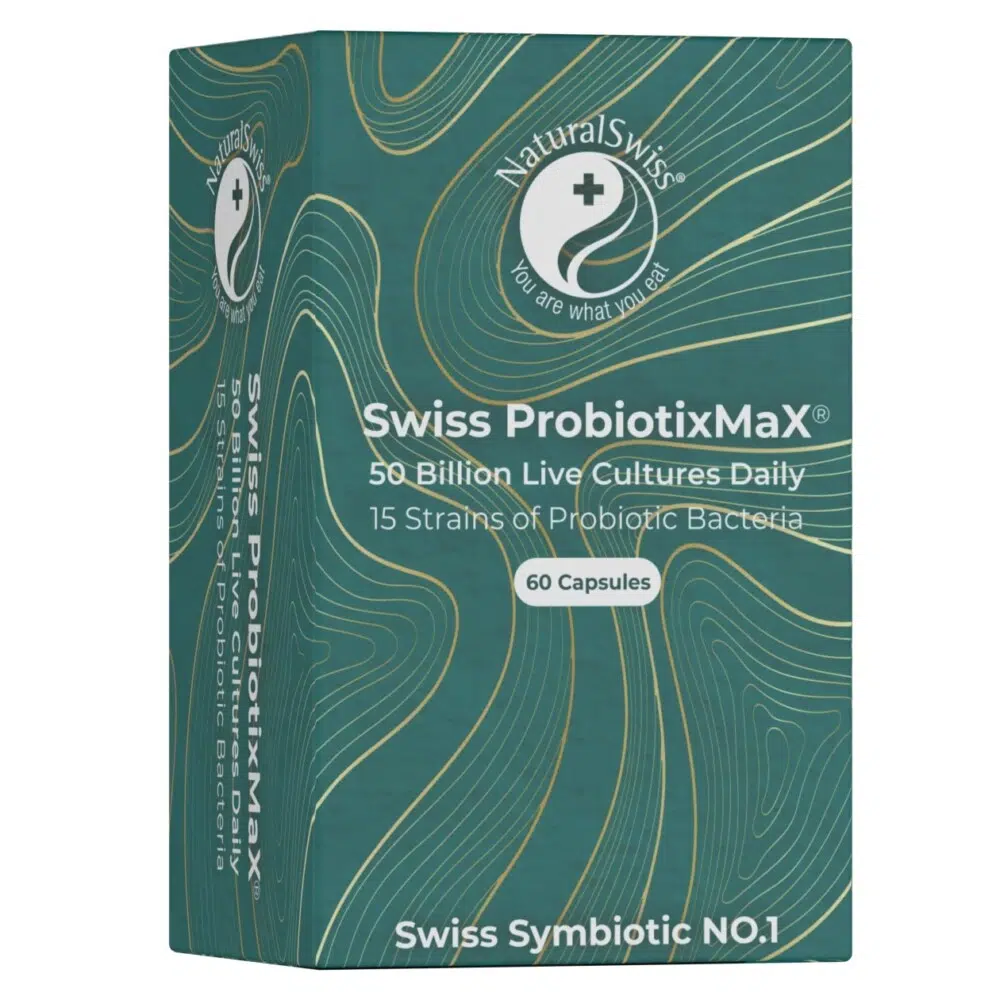 Natural Swiss Probiotix Max kapszula 60db Natural Swiss Probiotix Max kapszula 60db
